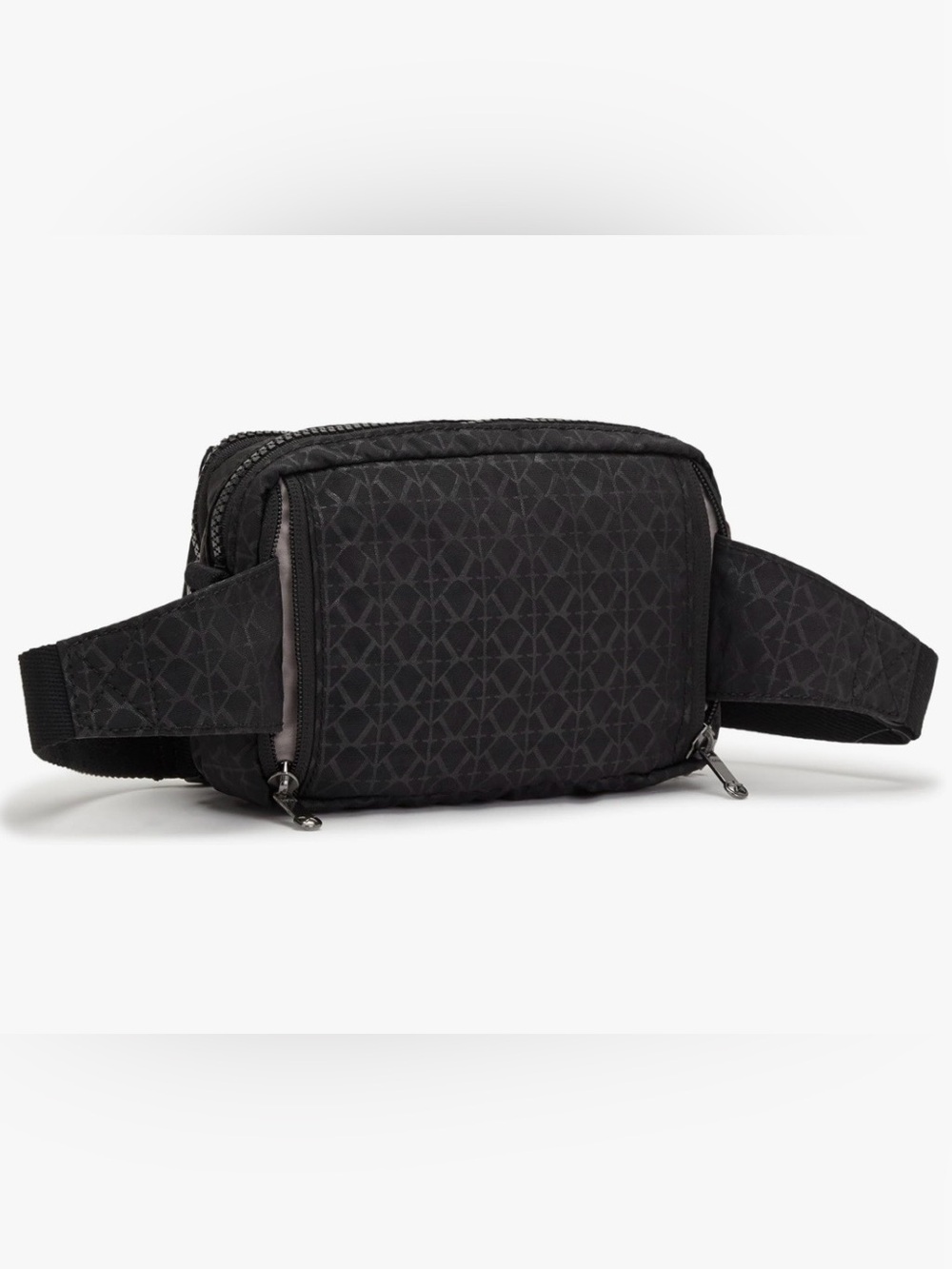 NWOT Kipling Abanu Lightweight Adjustable Nylon Zip Pockets Crossbody Belt Bag - Picture 4 of 11